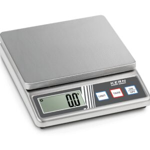 משקל שולחני מנירוסטה KERN FOB 500-1S