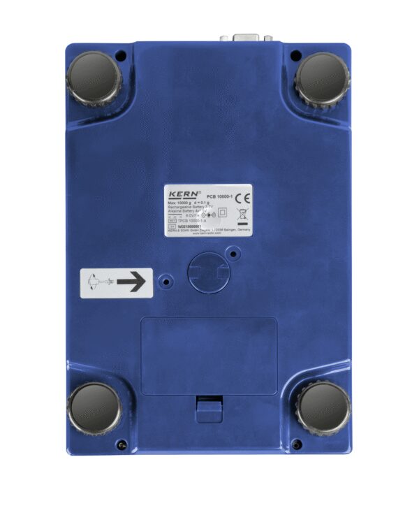 Weighing range 2000 g